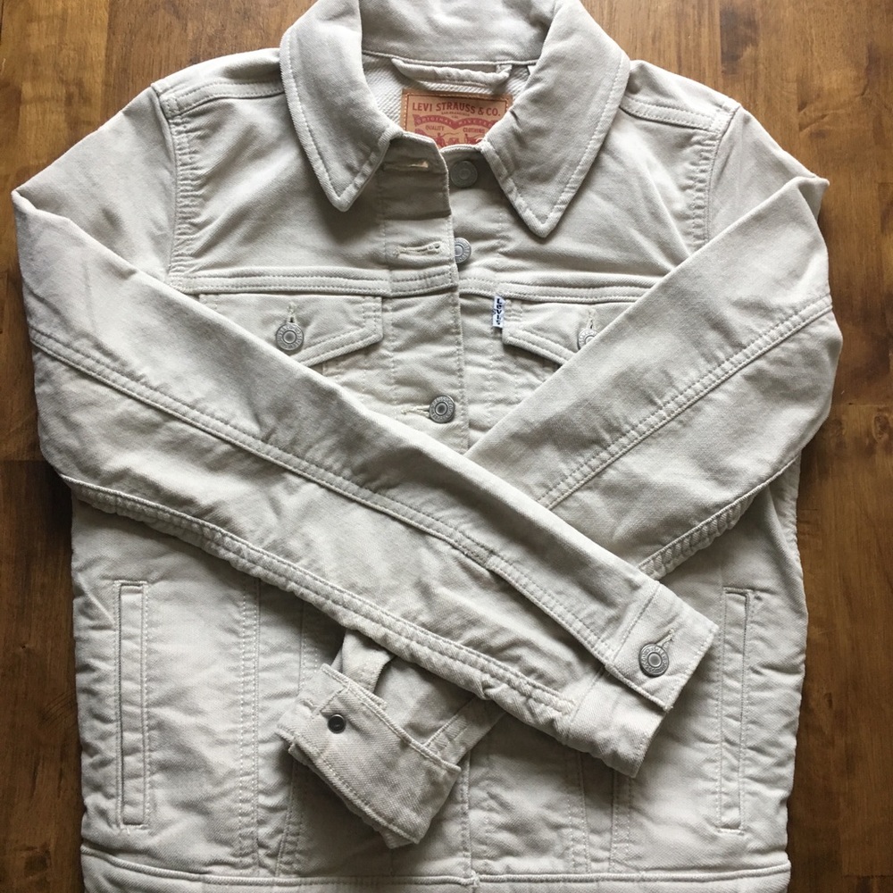 Cotton trucker jacket